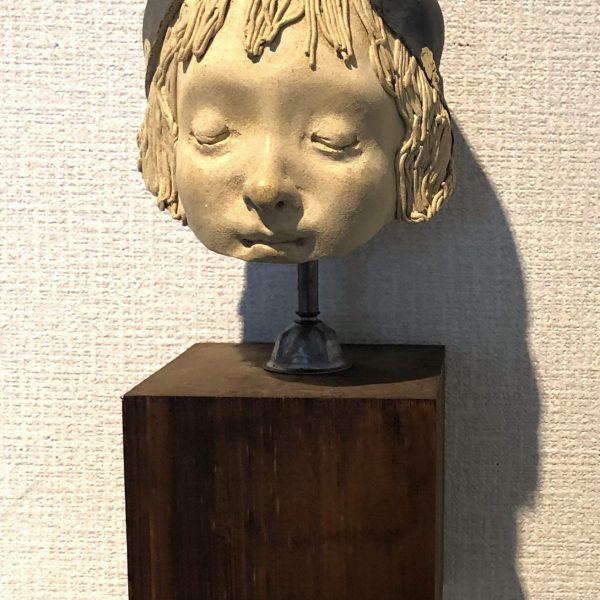 <ART FACE99(Lucas Cranach)>
2018
低温陶土、緊迫