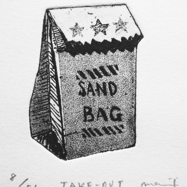 <SANDBAG>
2019
銅版画